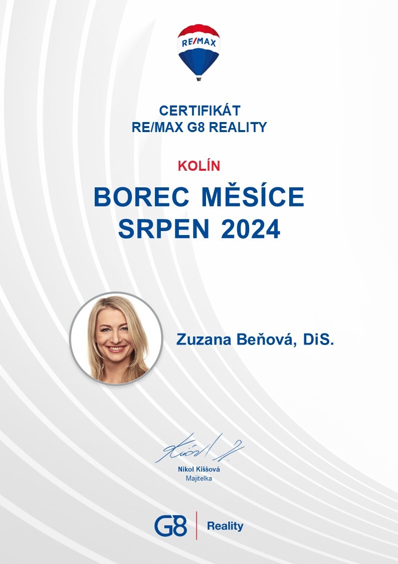 BOREC MĚSÍCE SRPEN 2024